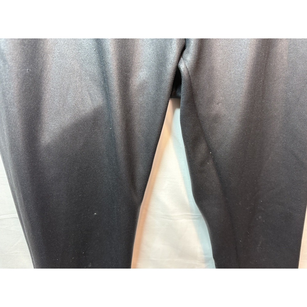 Express Women's Size Small Black Faux Leather Leggings Pull On Pants - Picture 5 of 8